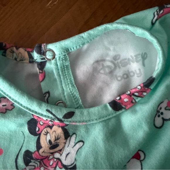 Minnie Mouse Aqua Kids/toddler Dress/Playwear size 24 months - Picture 3 of 4